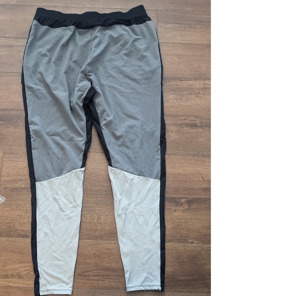 Gymshark Mens‎ XL Grey Black Athletic Jogger Sweatpants